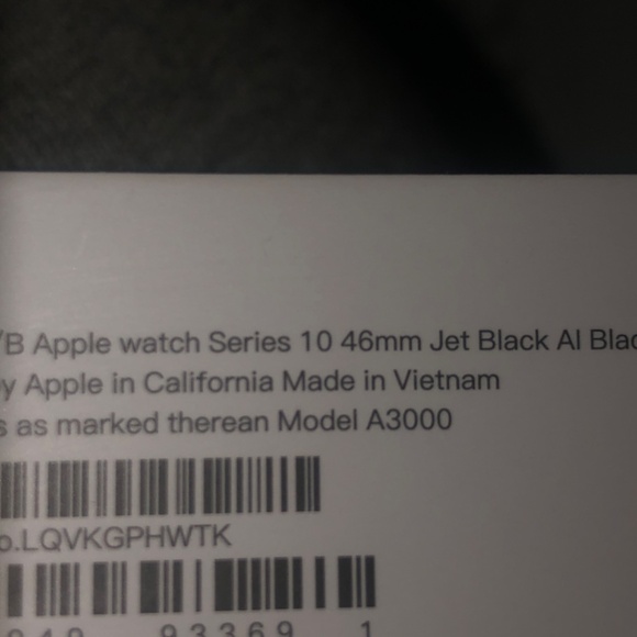Apple Watch series 10 new gps 46mm - Picture 4 of 4